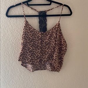 cheetah tank top